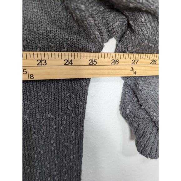 Umgee Wide Sleeve Knit Sweater Gray Size M NWT - Picture 5 of 7